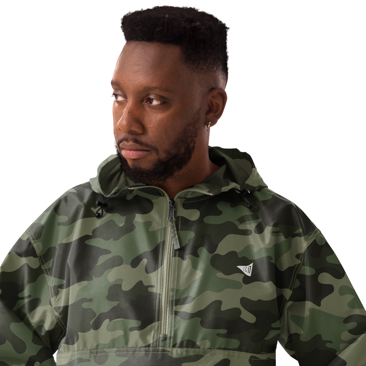 CCD Flag Embroidered Champion Packable Jacket