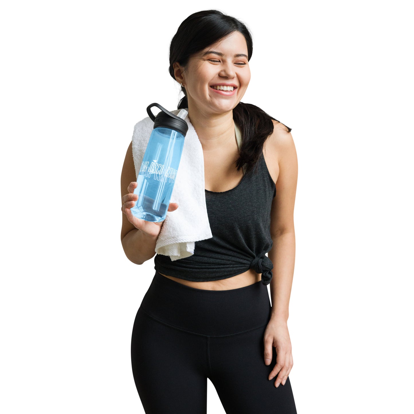 CCD Logo Sports water bottle