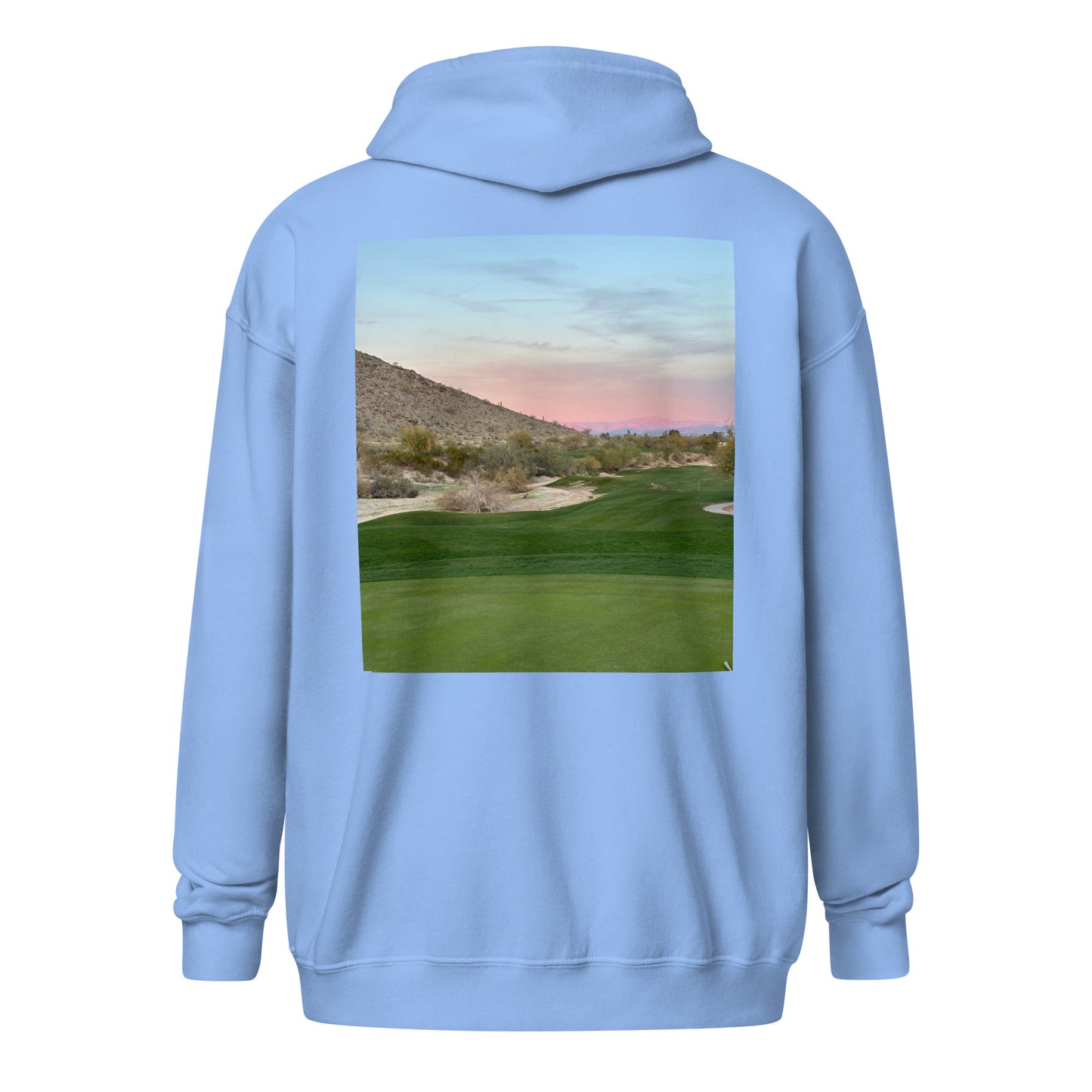 Caddyshack Sunset Unisex heavy blend zip hoodie