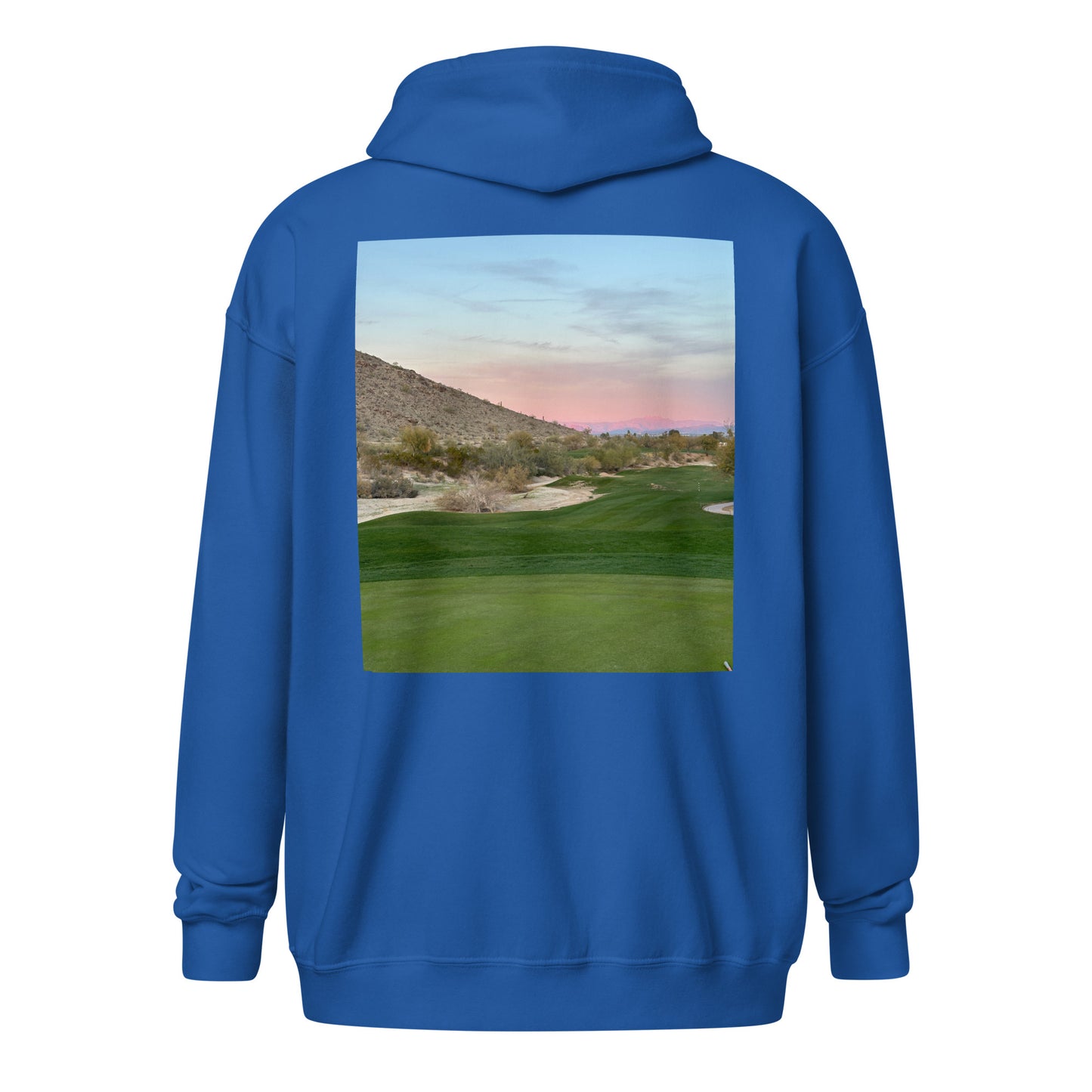 Caddyshack Sunset Unisex heavy blend zip hoodie