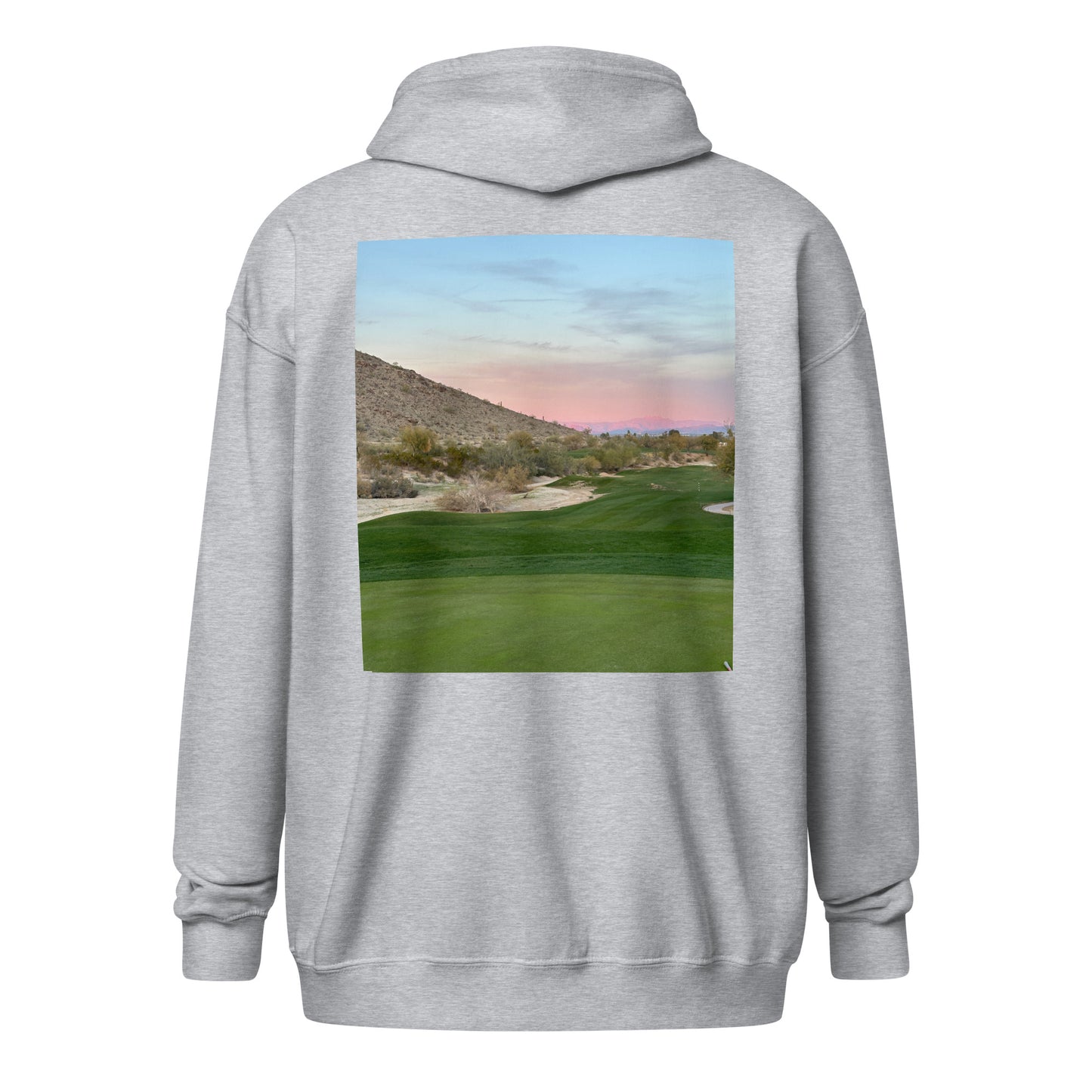 Caddyshack Sunset Unisex heavy blend zip hoodie