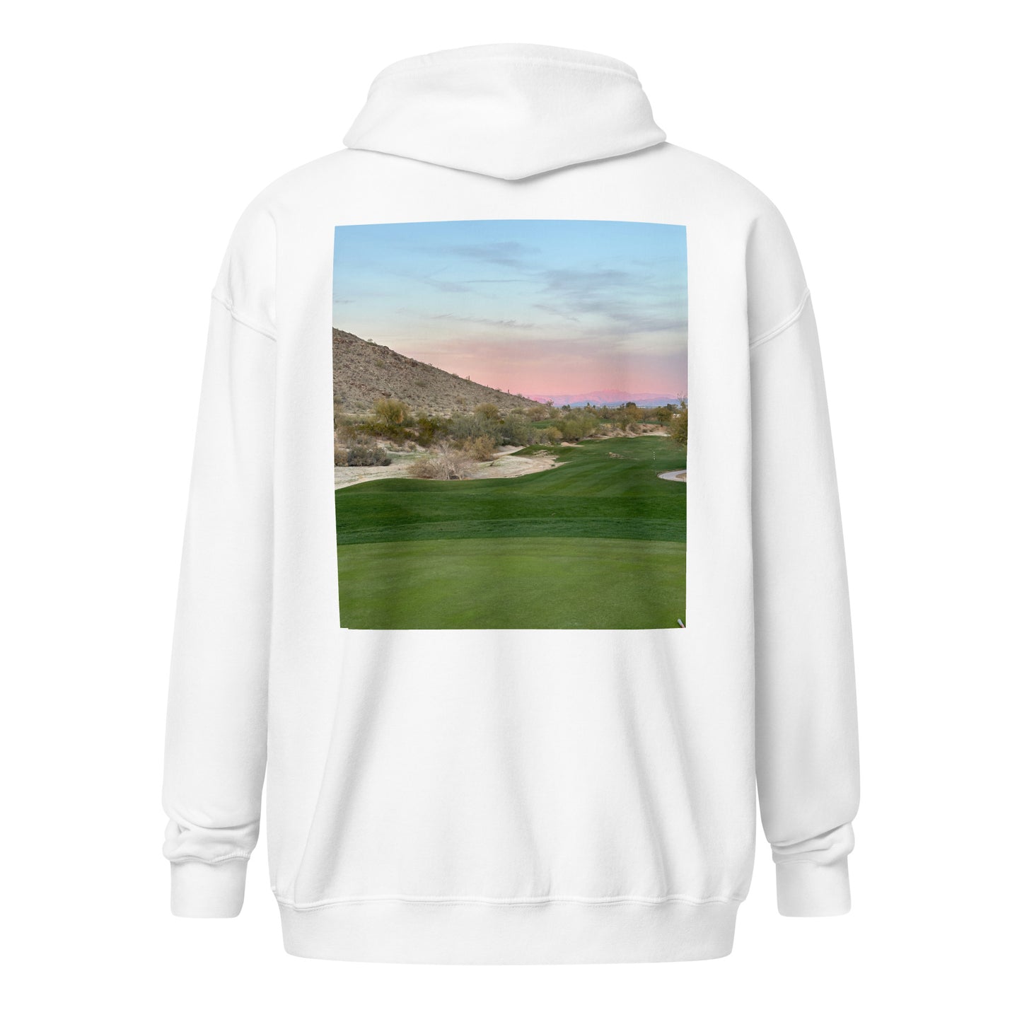Caddyshack Sunset Unisex heavy blend zip hoodie