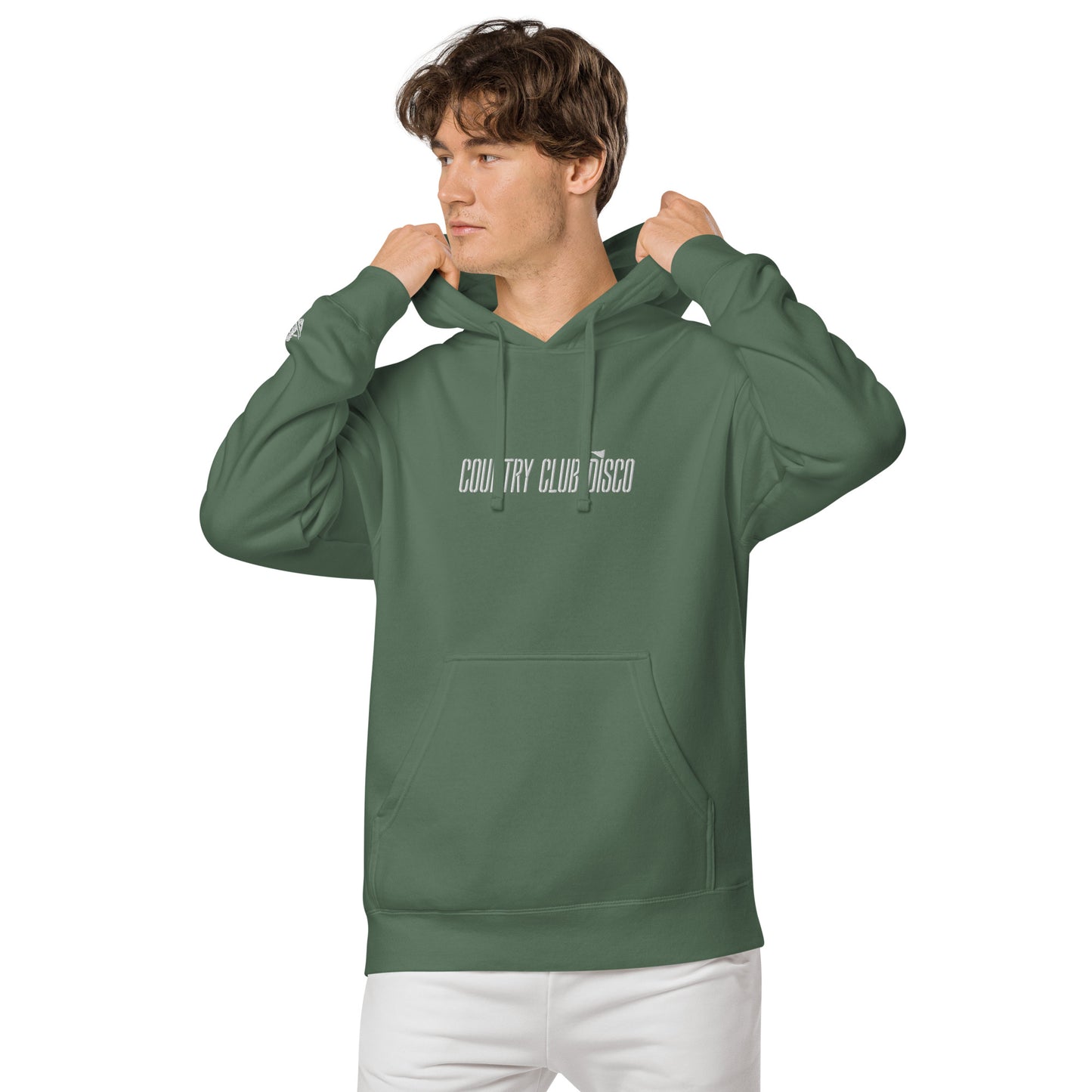 Country Club Disco Big Logo Unisex pigment-dyed hoodie