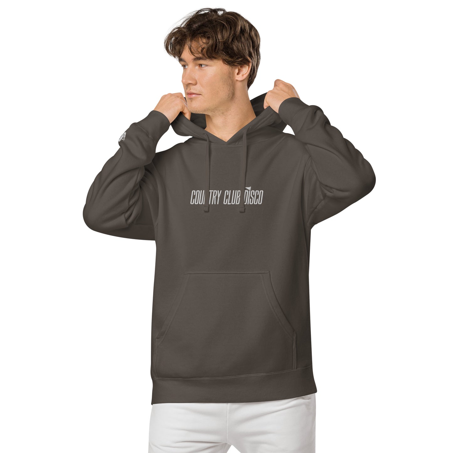 Country Club Disco Big Logo Unisex pigment-dyed hoodie