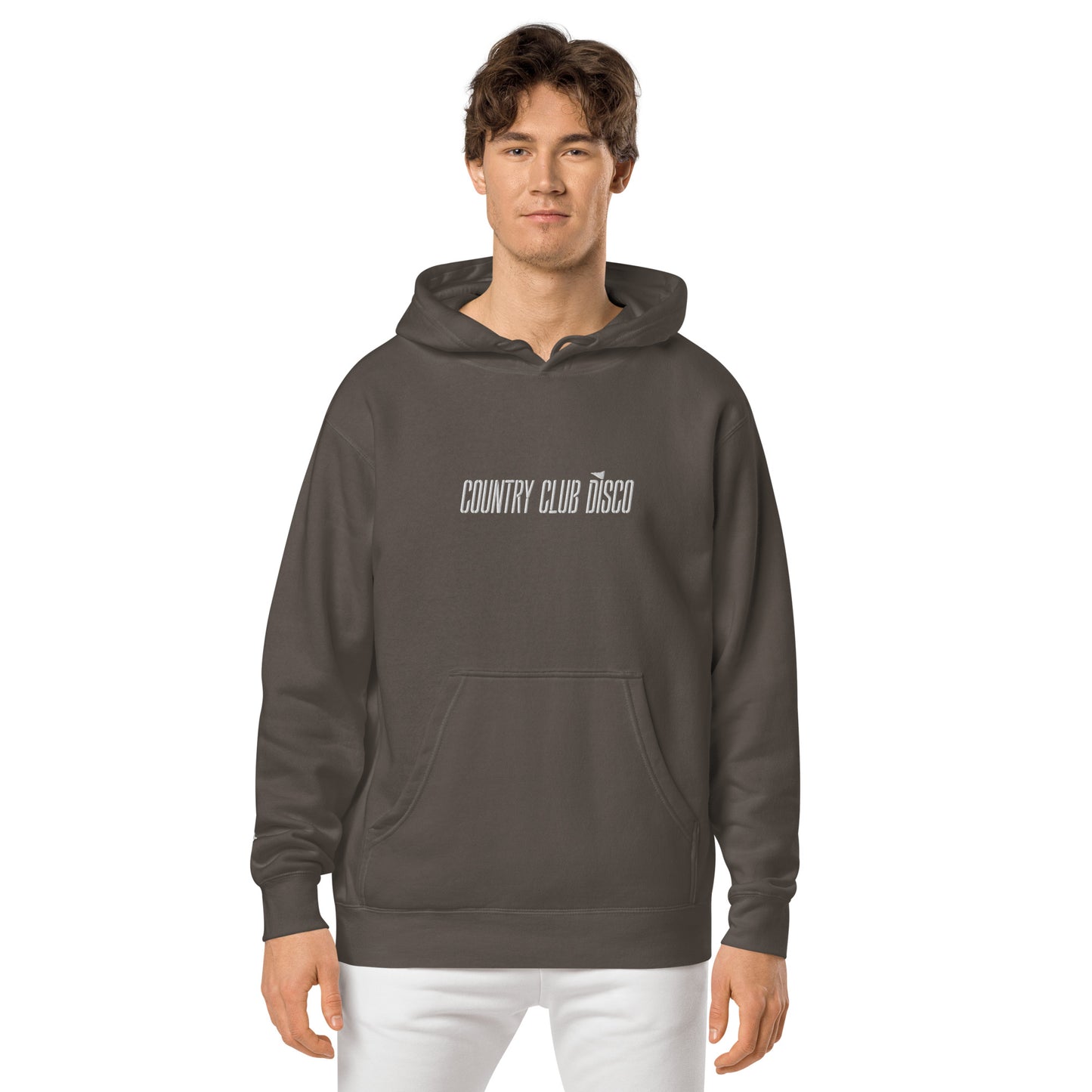 Country Club Disco Big Logo Unisex pigment-dyed hoodie