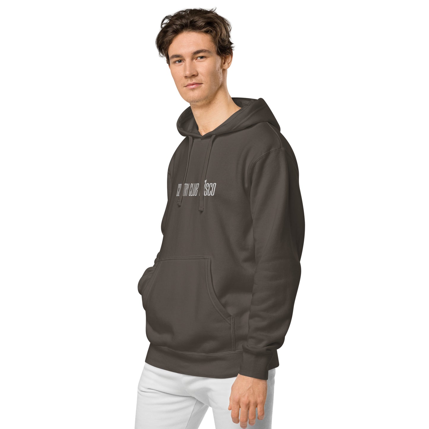 Country Club Disco Big Logo Unisex pigment-dyed hoodie