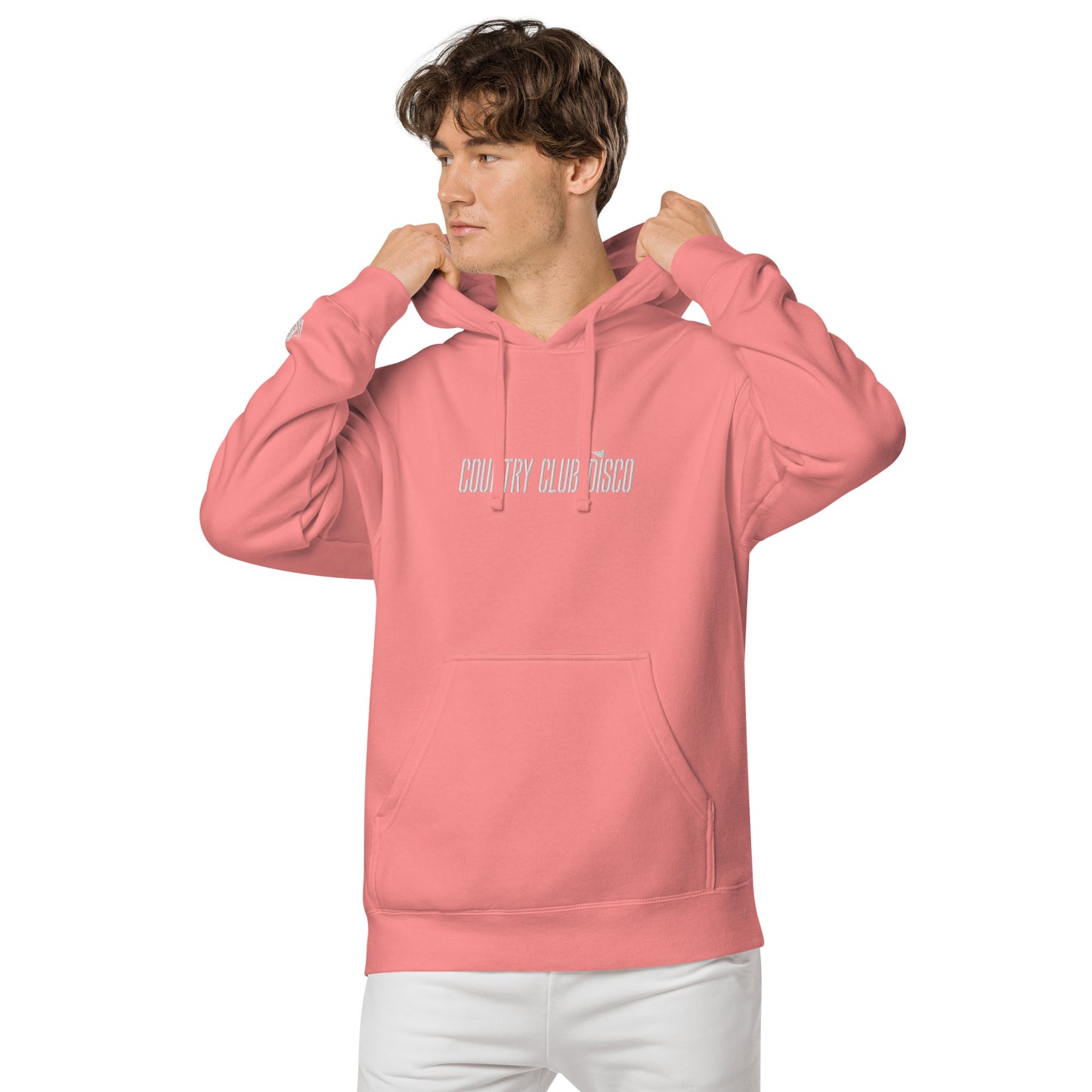 Country Club Disco Big Logo Unisex pigment-dyed hoodie