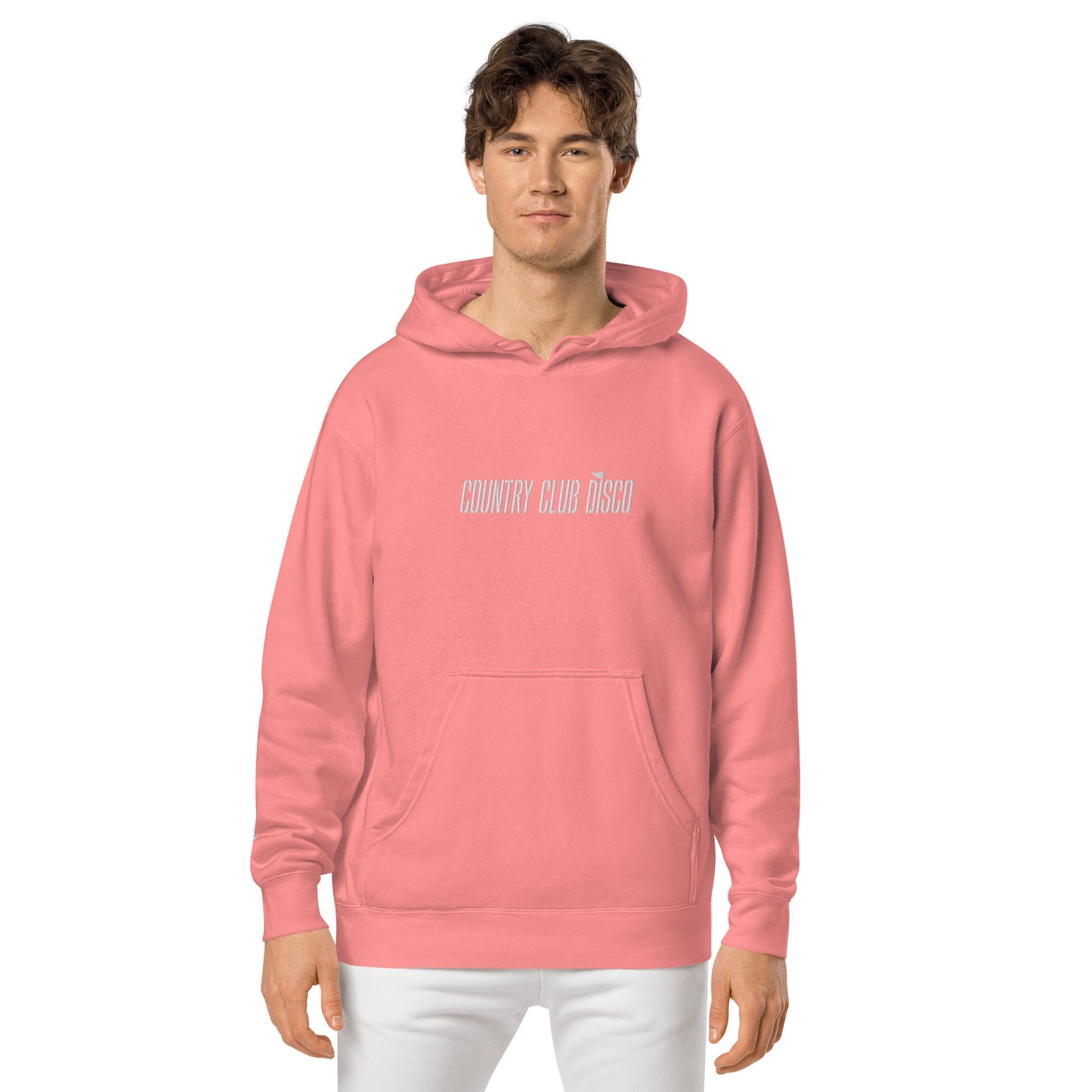 Country Club Disco Big Logo Unisex pigment-dyed hoodie