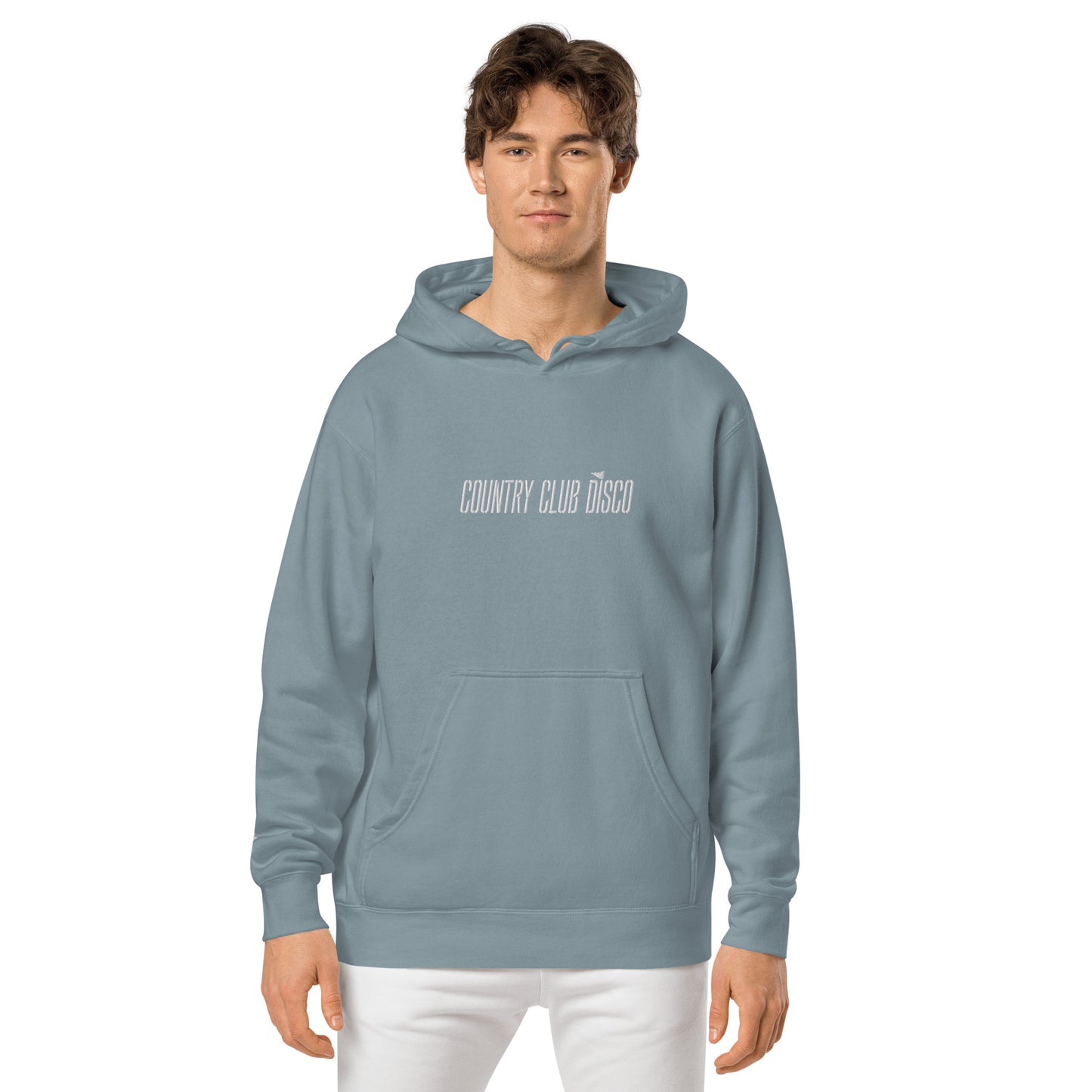 Country Club Disco Big Logo Unisex pigment-dyed hoodie