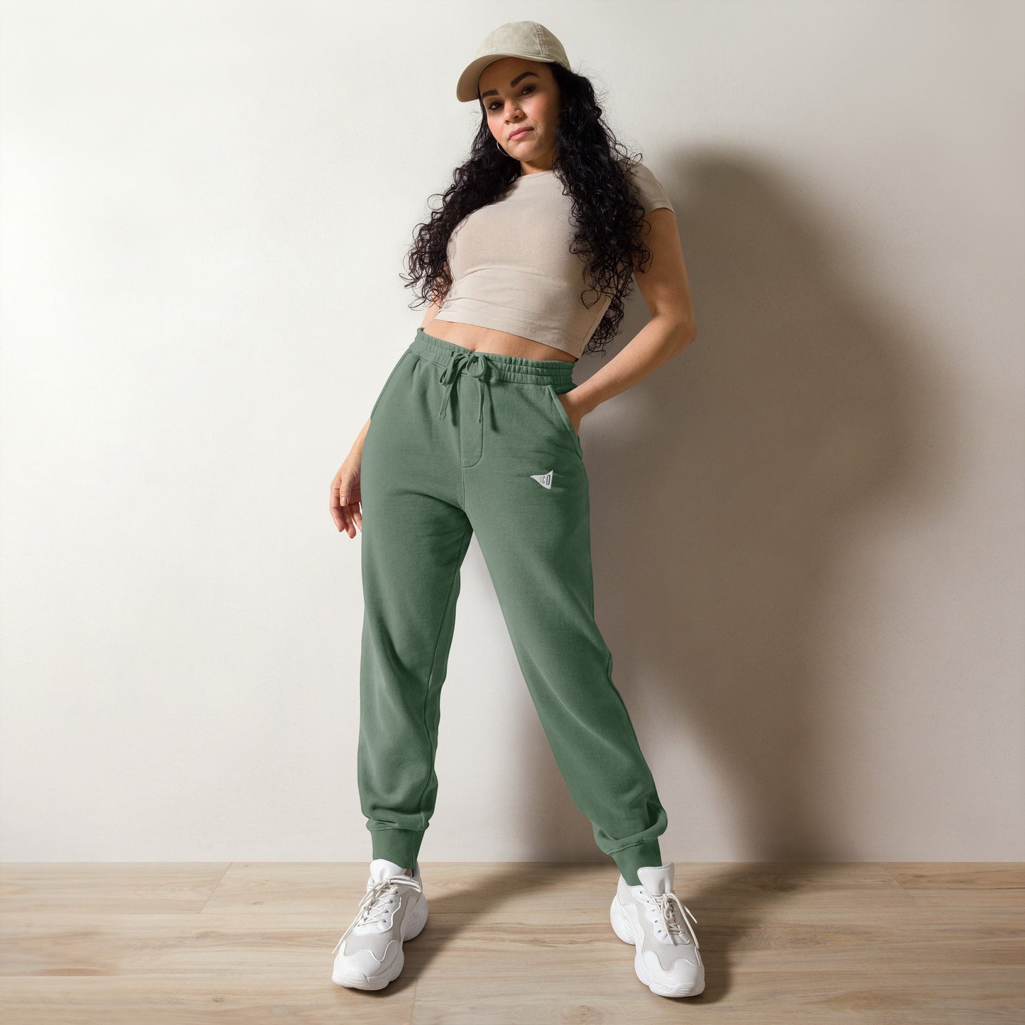 CCD Flag Logo Unisex pigment-dyed sweatpants