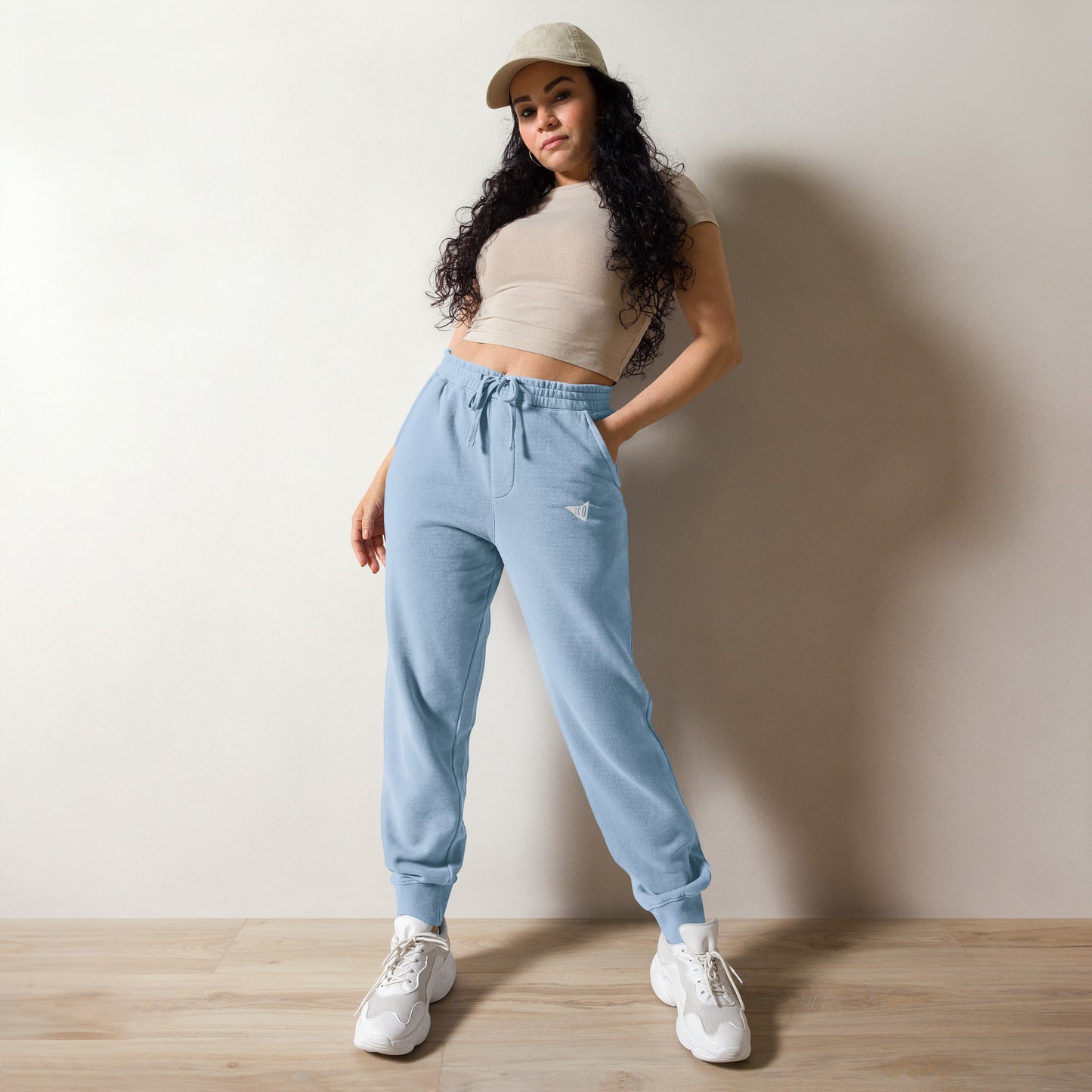 CCD Flag Logo Unisex pigment-dyed sweatpants