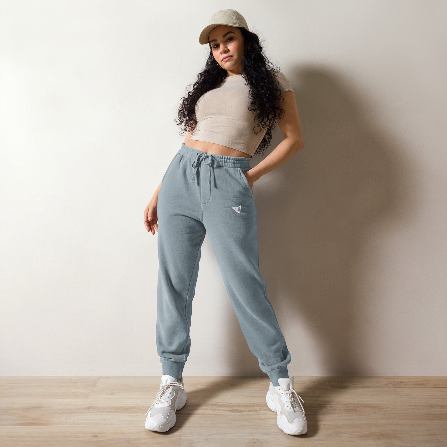 CCD Flag Logo Unisex pigment-dyed sweatpants