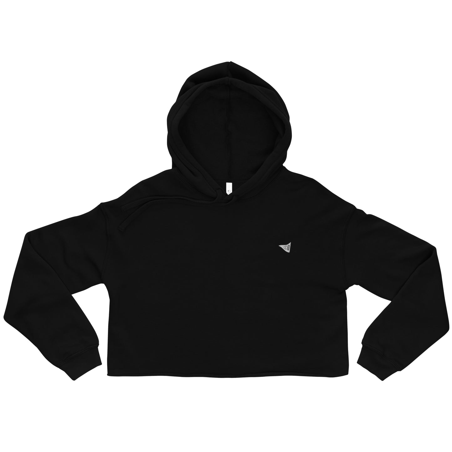 CCD Flag Logo Crop Hoodie